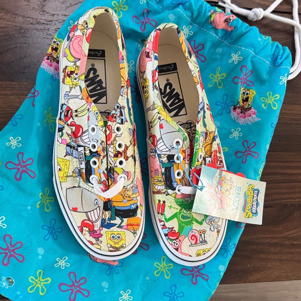 Vans Multicolor SpongeBob Sneakers